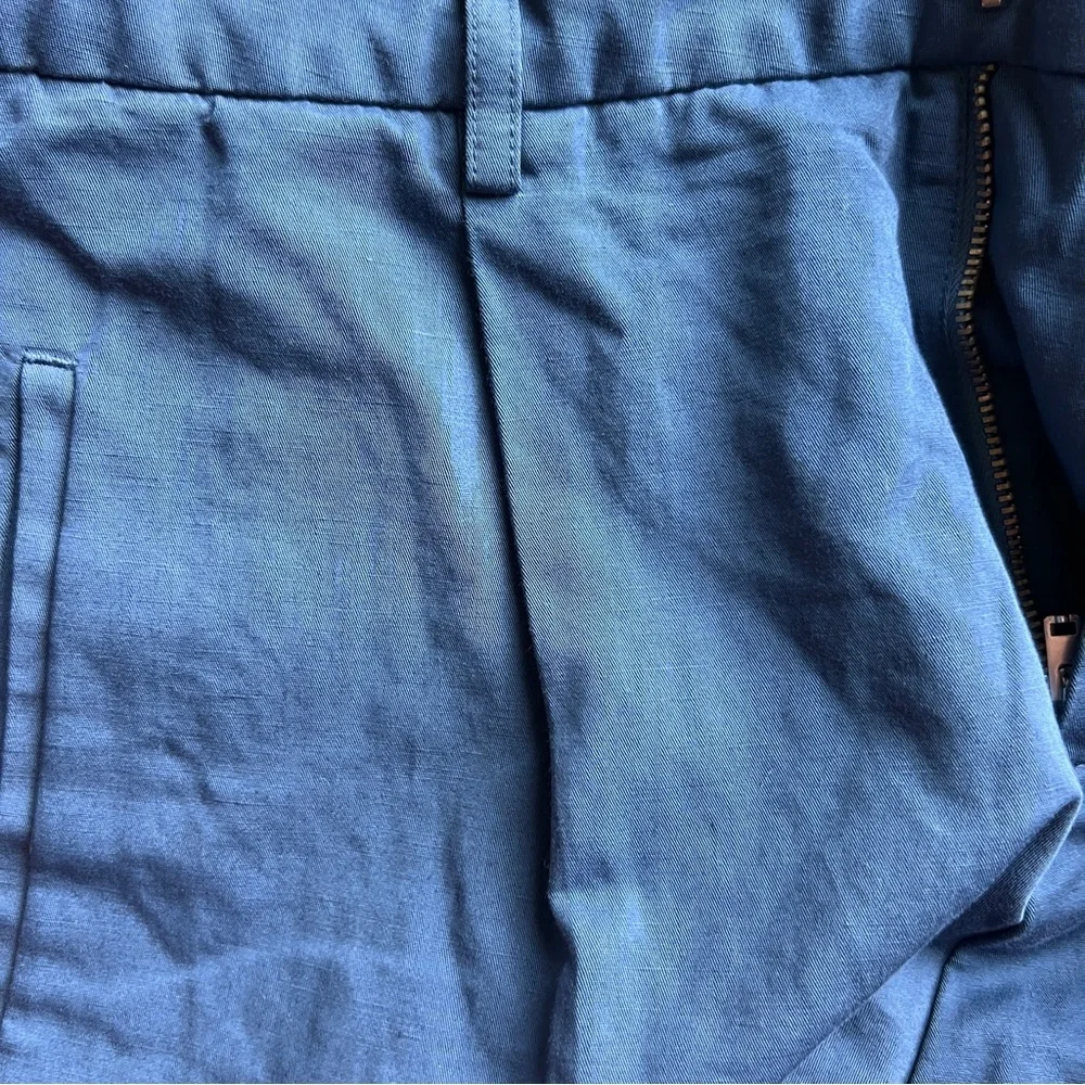 Michael Kors Men's linen blend dress pants in Blue in size 34/32